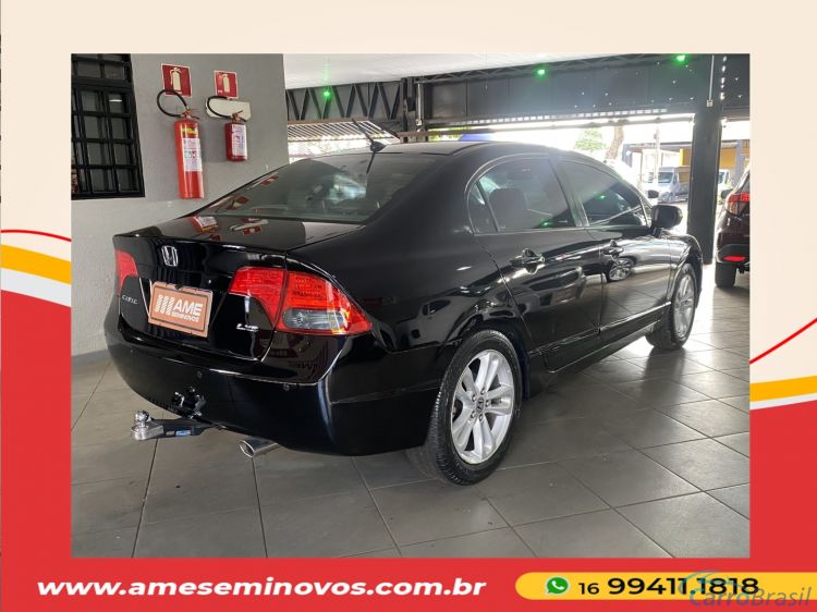 Ame Seminovos | Civic 1.8 LXS 16V FLEX 4P MANUAL 07/07 - foto 4
