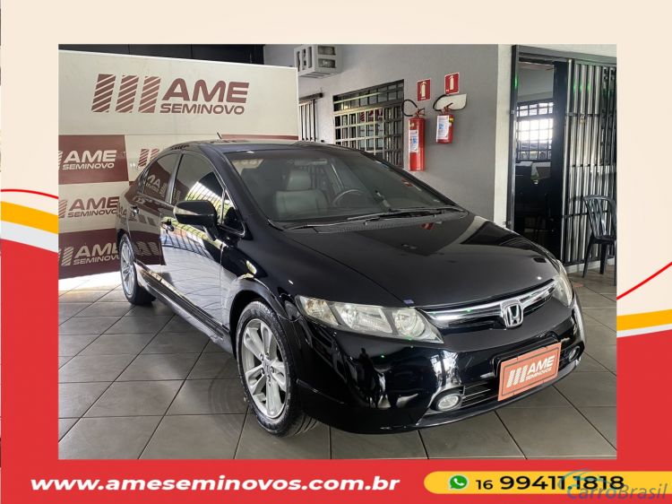Ame Seminovos | Civic 1.8 LXS 16V FLEX 4P MANUAL 07/07 - foto 5