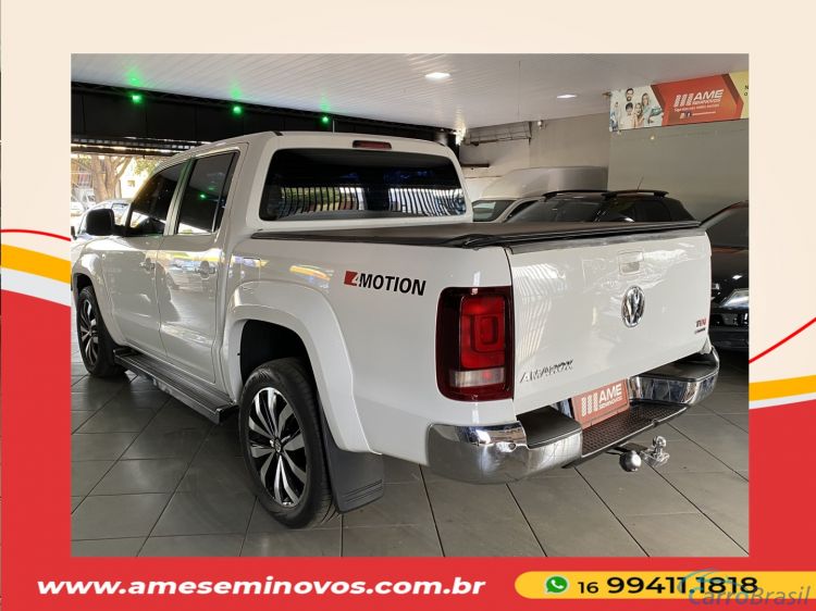 Ame Seminovos | Amarok 2.0 HIGHLINE 4X4 CD 16V TURBO INTERCOOLER DIESEL 4P AUTOMÁTICO 17/17 - foto 2