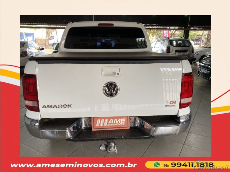 Ame Seminovos | Amarok 2.0 HIGHLINE 4X4 CD 16V TURBO INTERCOOLER DIESEL 4P AUTOMÁTICO 17/17 - foto 3