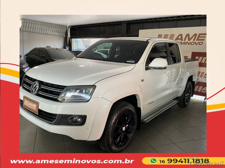 Ame Seminovos | Amarok 2.0 HIGHLINE 4X4 CD 16V TURBO INTERCOOLER DIESEL 4P AUTOMÁTICO 16/16 - foto 1
