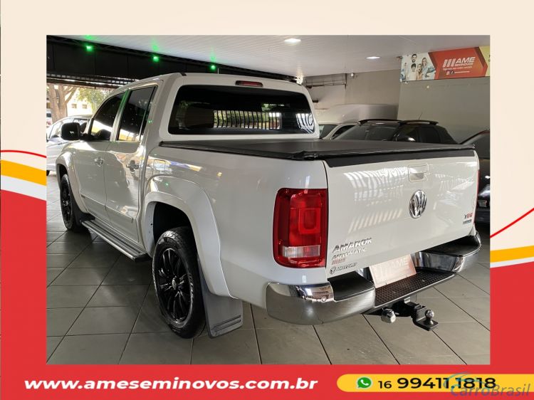 Ame Seminovos | Amarok 2.0 HIGHLINE 4X4 CD 16V TURBO INTERCOOLER DIESEL 4P AUTOMÁTICO 16/16 - foto 2