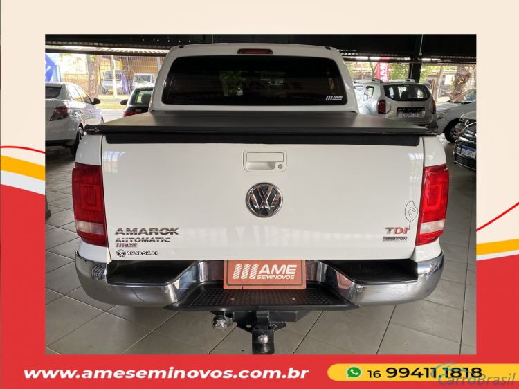 Ame Seminovos | Amarok 2.0 HIGHLINE 4X4 CD 16V TURBO INTERCOOLER DIESEL 4P AUTOMÁTICO 16/16 - foto 3