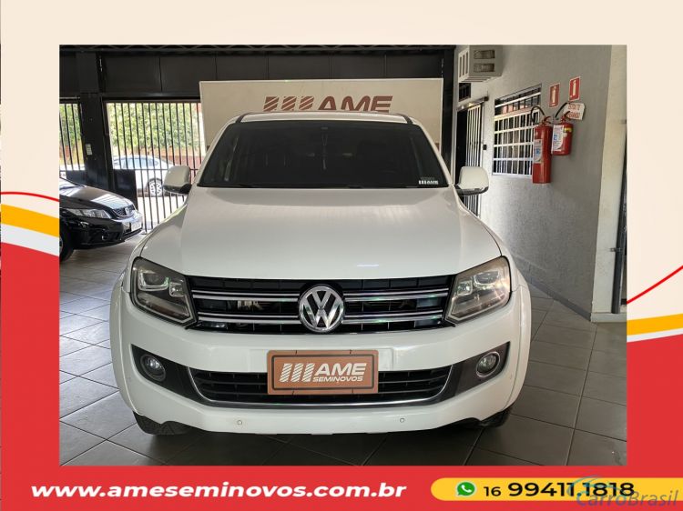 Ame Seminovos | Amarok 2.0 HIGHLINE 4X4 CD 16V TURBO INTERCOOLER DIESEL 4P AUTOMÁTICO 16/16 - foto 6