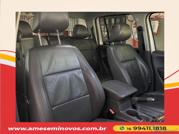 Ame Seminovos | Amarok 2.0 HIGHLINE 4X4 CD 16V TURBO INTERCOOLER DIESEL 4P AUTOMÁTICO 16/16 - foto 7