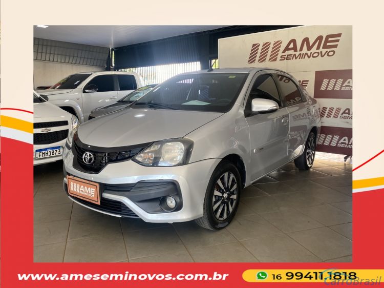 Ame Seminovos | Etios 1.5 XLS SEDAN 16V FLEX 4P AUTOMÁTICO 18/19 - foto 1