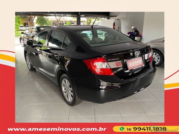 Ame Seminovos | Civic 1.8 LXS 16V FLEX 4P AUTOMÁTICO 15/16 - foto 2