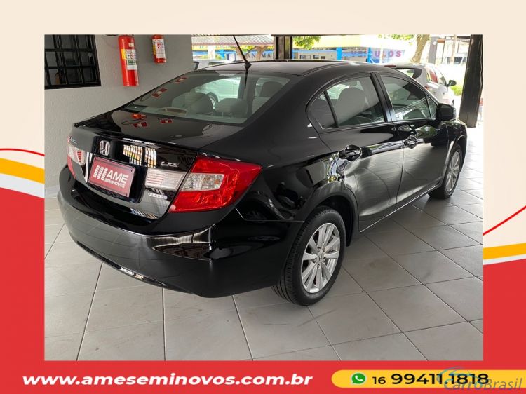 Ame Seminovos | Civic 1.8 LXS 16V FLEX 4P AUTOMÁTICO 15/16 - foto 4