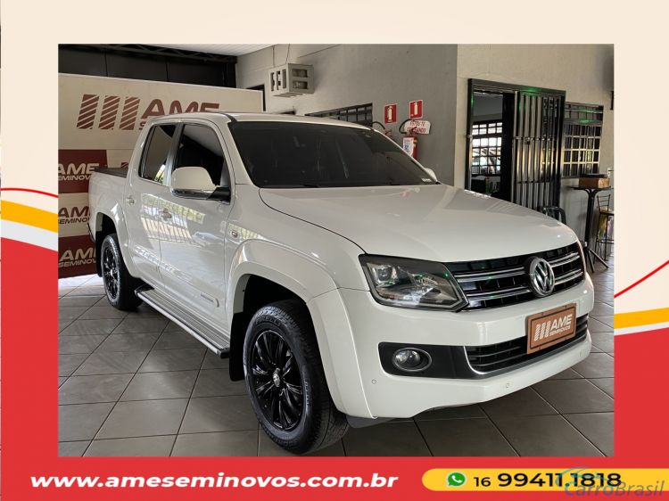 Ame Seminovos | Amarok 2.0 HIGHLINE 4X4 CD 16V TURBO INTERCOOLER DIESEL 4P AUTOMÁTICO 16/16 - foto 5