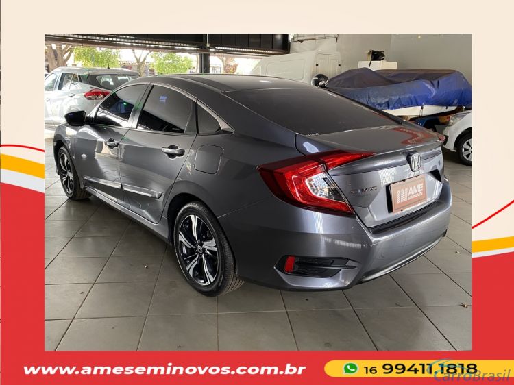 Ame Seminovos | Civic 2.0 16V FLEXONE EX 4P CVT 18/18 - foto 2