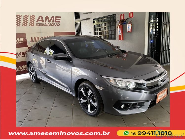 Ame Seminovos | Civic 2.0 16V FLEXONE EX 4P CVT 18/18 - foto 5