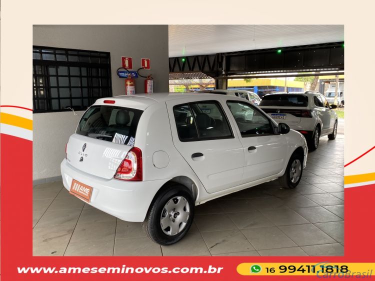 Ame Seminovos | Clio 1.0 EXPRESSION 16V FLEX 4P MANUAL 14/15 - foto 4
