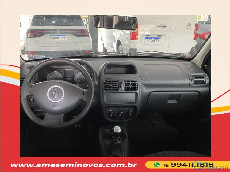 Ame Seminovos | Clio 1.0 EXPRESSION 16V FLEX 4P MANUAL 14/15 - foto 7