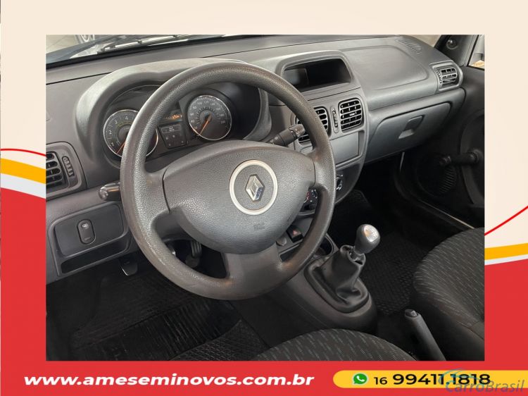 Ame Seminovos | Clio 1.0 EXPRESSION 16V FLEX 4P MANUAL 14/15 - foto 8