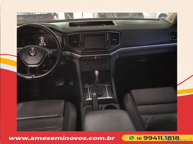 Ame Seminovos | Amarok 2.0 HIGHLINE 4X4 CD 16V TURBO INTERCOOLER DIESEL 4P AUTOMÁTICO 17/17 - foto 10