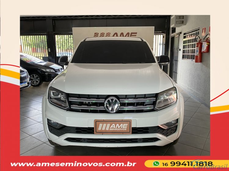 Ame Seminovos | Amarok 2.0 HIGHLINE 4X4 CD 16V TURBO INTERCOOLER DIESEL 4P AUTOMÁTICO 17/17 - foto 6