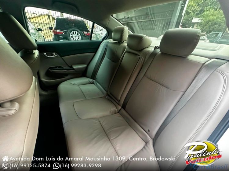Paulinho Veículos | Civic LXR 2.0 Aut Flex 15/16 - foto 8