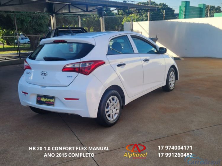 Alphavel Multimarcas | HB 20 HB 20 CONFORT 1.0 FLEX 4P MANUAL 15/15 - foto 2