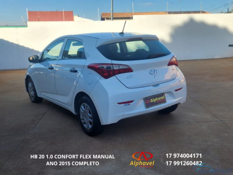 Alphavel Multimarcas | HB 20 HB 20 CONFORT 1.0 FLEX 4P MANUAL 15/15 - foto 3