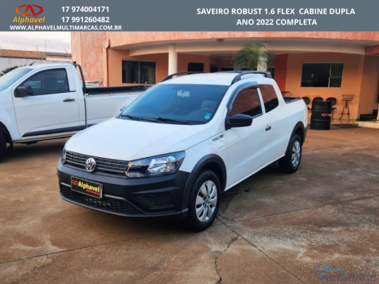 Alphavel Multimarcas | Saveiro SAVEIRO ROBUST 1.6 FLEX CABINE DUPLA MAMUAL 21/22 - foto 2