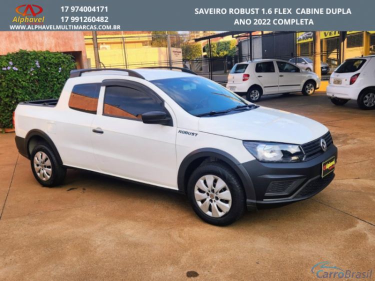 Alphavel Multimarcas | Saveiro SAVEIRO ROBUST 1.6 FLEX CABINE DUPLA MAMUAL 21/22 - foto 3