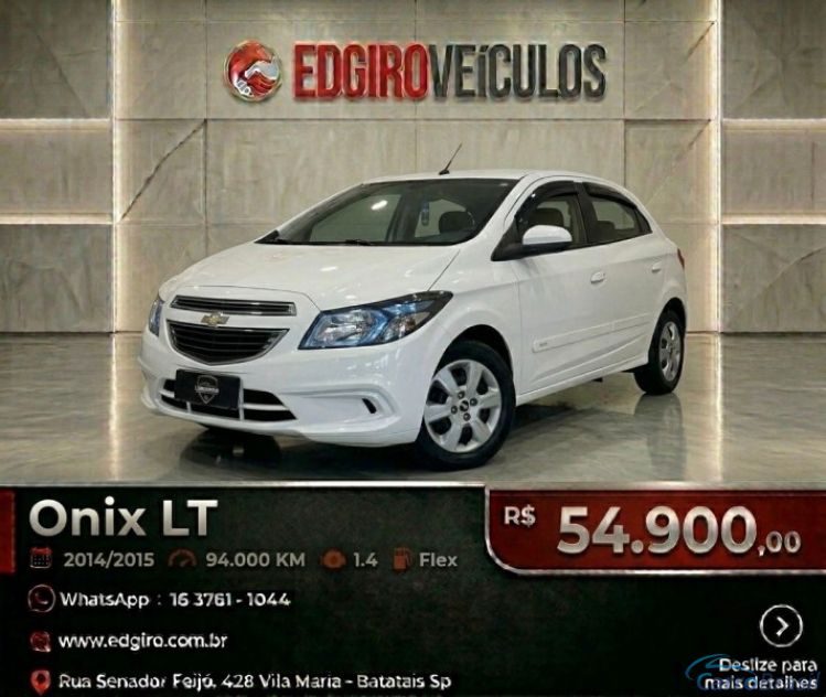 Edgiro Veículos | Onix LT 1.4 14/15 - foto 1