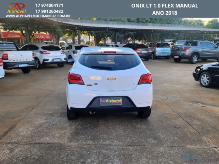 Alphavel Multimarcas | Onix ONIX LT 1.0 FLEX 4P MANUAL 17/18 - foto 3