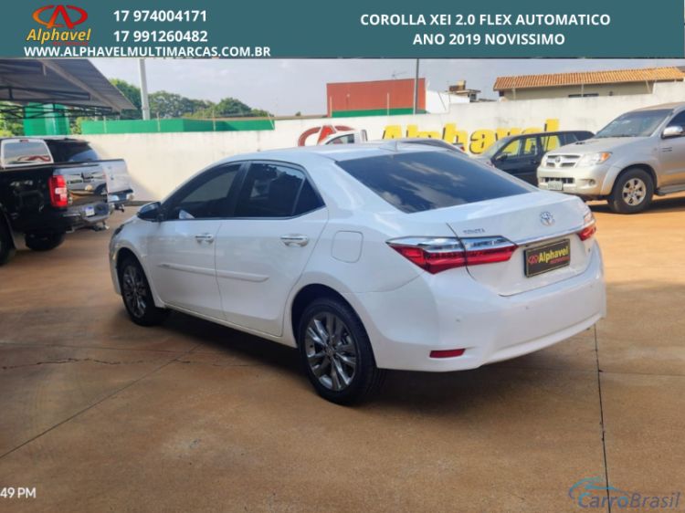Alphavel Multimarcas | Corolla COROLLA XEI 2.0 FLEX AUTOMATICO 19/19 - foto 3