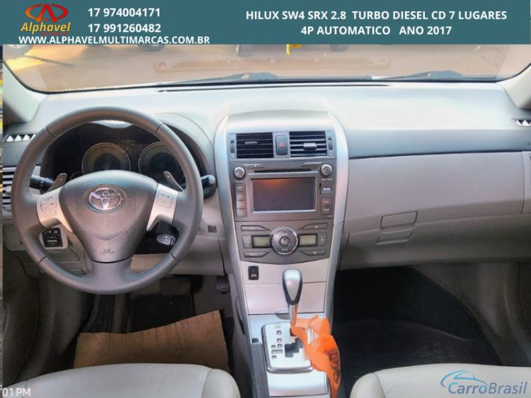 Alphavel Multimarcas | Hilux HILUX SW4 SRX 2.8 TURBO DIESEL 7 LUGARES AUTOMATICO 17/17 - foto 4