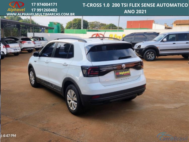 Alphavel Multimarcas | T-Cross TCROSS SENSE 1.0 TSI FLEX AUTOMATICO 20/21 - foto 5