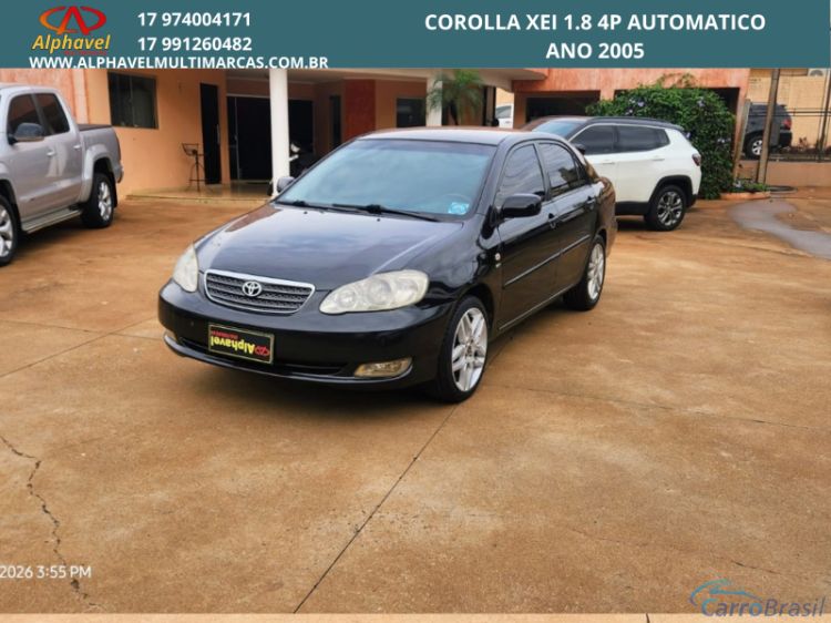 Alphavel Multimarcas | Corolla COROLLA XEI 1.8 AUTOMATICO 05/05 - foto 4