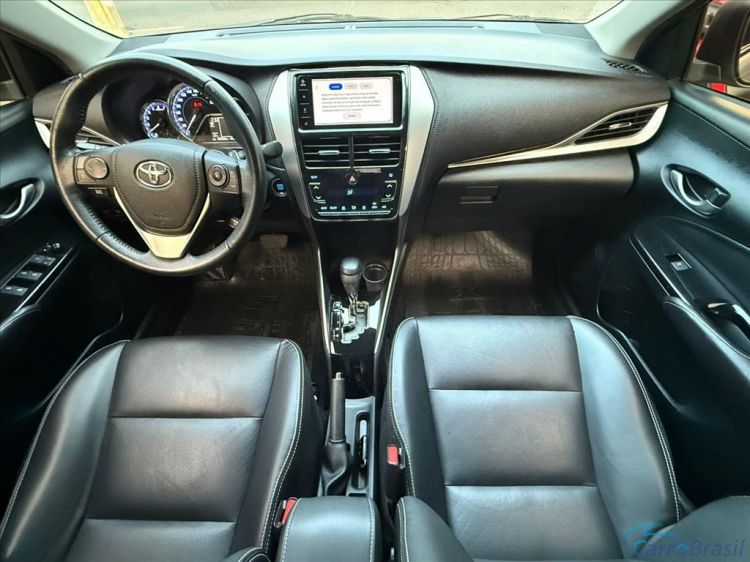 Kito Veículos | Yaris 1.5 16V FLEX SEDAN XS MULTIDRIVE 18/19 - foto 8