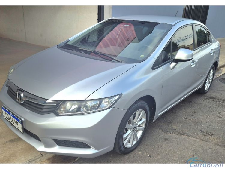 Unicar Veículos | Civic 1.8 LXS 16V FLEX 4P AUTOMÁTICO 14/14 - foto 2