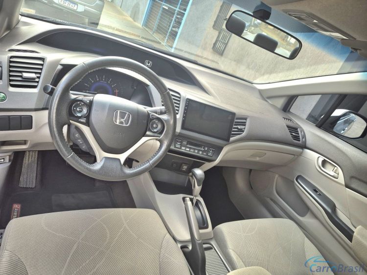 Unicar Veículos | Civic 1.8 LXS 16V FLEX 4P AUTOMÁTICO 14/14 - foto 10