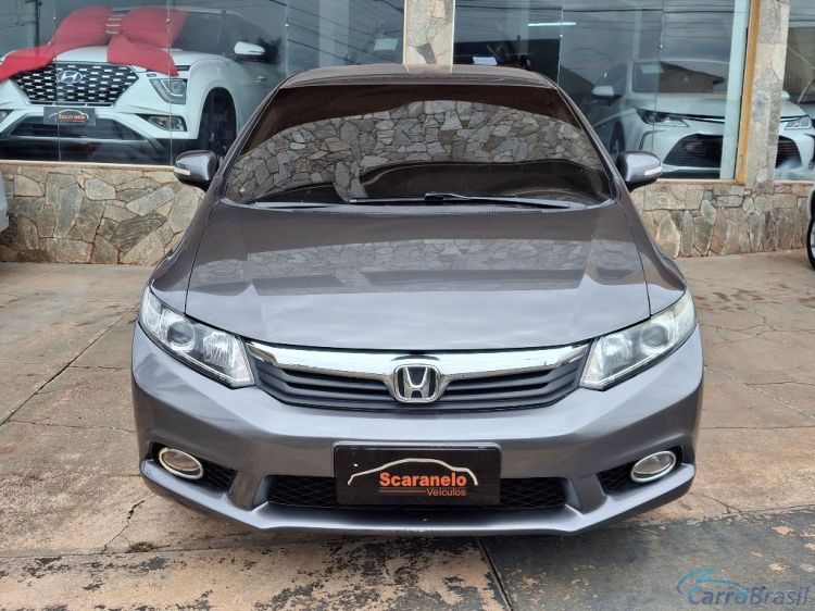 Scaranelo Veículos | Civic Sedan LXS 1.8/1.8 Flex 16V Mec. 4p 13/14 - foto 2