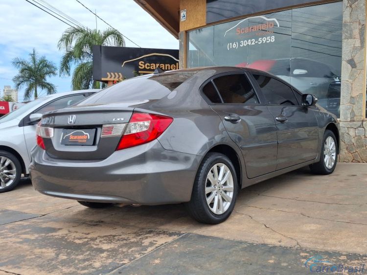 Scaranelo Veículos | Civic Sedan LXS 1.8/1.8 Flex 16V Mec. 4p 13/14 - foto 5
