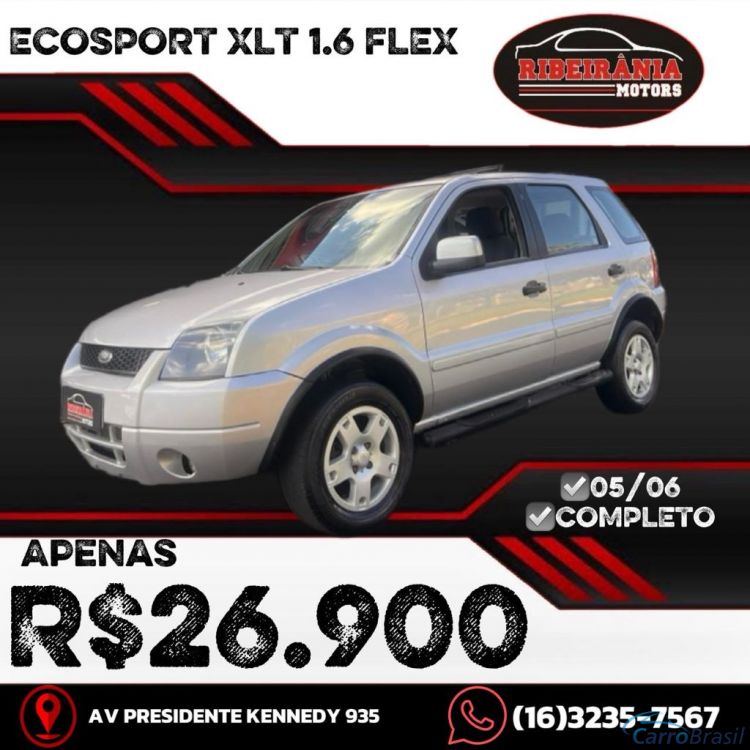Ribeirania Motors | EcoSport XLT 1.6/ 1.6 Flex 8V 5p 05/06 - foto 1