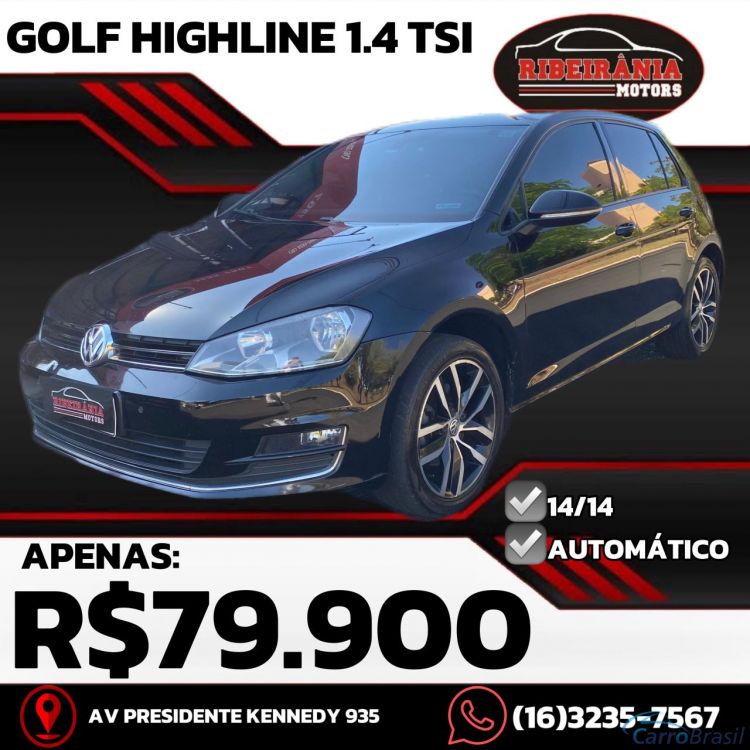 Ribeirania Motors | Golf Highline 1.4 TSI 140cv Aut. 14/14 - foto 1