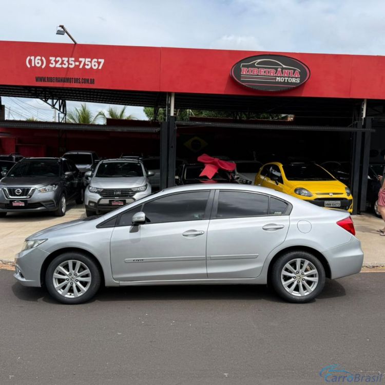 Ribeirania Motors | Civic Sed. LXL/ LXL SE 1.8 Flex 16V Aut. 12/13 - foto 3