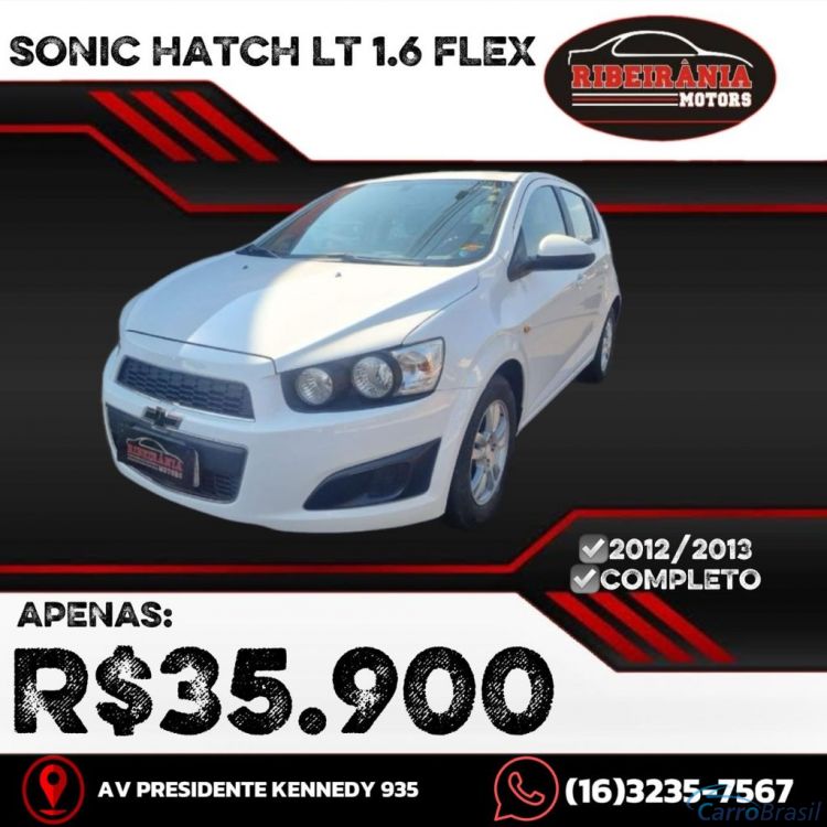 Ribeirania Motors | Sonic HB LT 1.6 16V FlexPower 5p Mec. 12/13 - foto 1