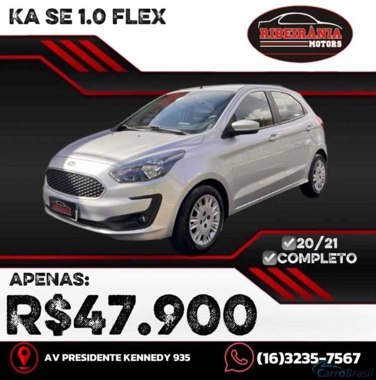 Ribeirania Motors | Ka 1.0 SE/SE Plus TiVCT Flex 5p 20/21 - foto 1