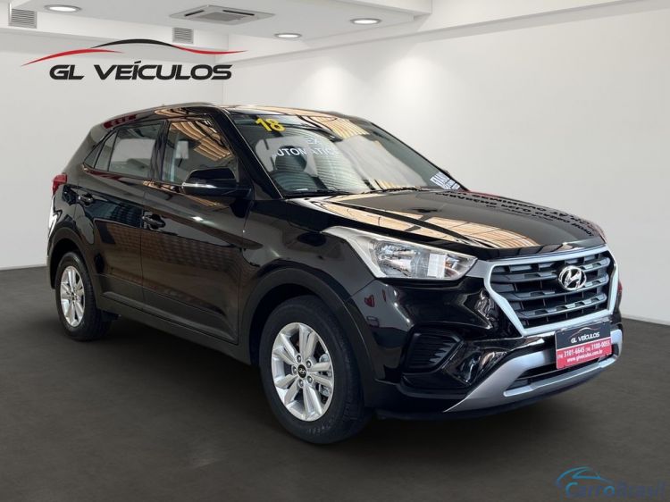 GL Veículos | Creta Hyundai Creta Attitude 1.6 16V Flex Aut. - Preto - 2018 17/18 - foto 2