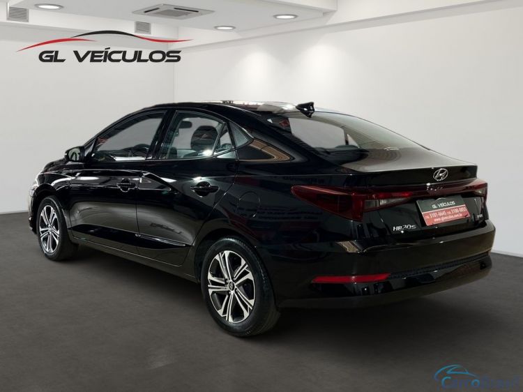 GL Veículos | HB 20 Sedan Hyundai HB20S Comfort 1.0 TB Flex 12V Aut. - Preto - 2024 23/24 - foto 4