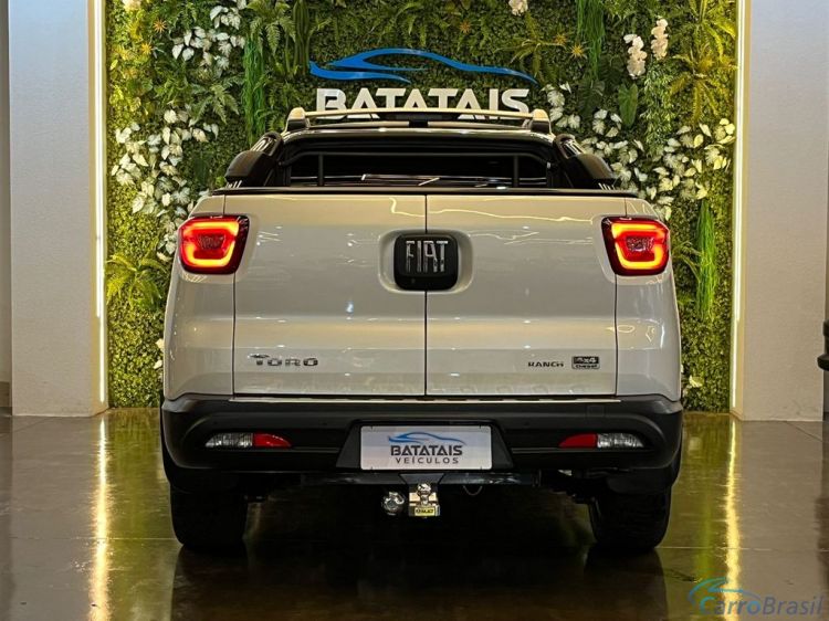 Batatais Veículos | Toro Fiat Toro Ranch 2.0 16V 4x4 TB Diesel Aut. - Branco - 2023 23/23 - foto 4