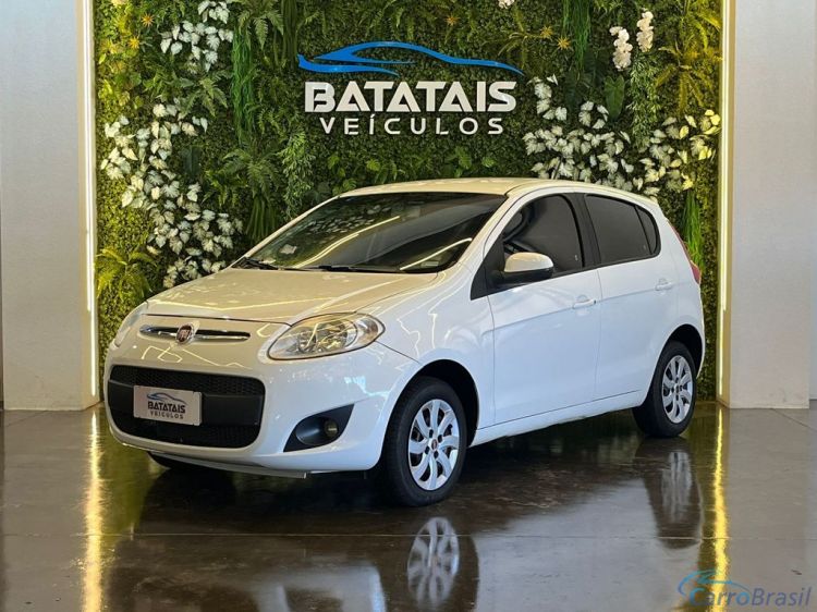 Batatais Veículos | Palio Fiat Palio ATTRA./ITÁLIA 1.4 EVO F.Flex 8V 5p - Branco - 2013 12/13 - foto 1