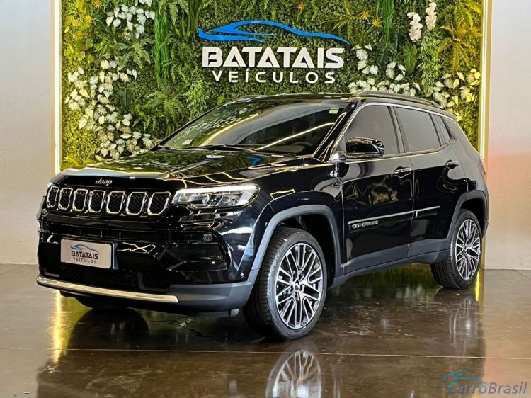 Batatais Veículos | Compass Jeep COMPASS LIMITED T270 1.3 TB 4x2 Flex Aut - Preto - 2024 24/24 - foto 1