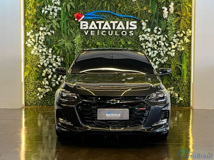 Batatais Veículos | Onix Chevrolet ONIX HATCH RS 1.0 TB 12V Flex 5p Aut. - Cinza - 2025 24/25 - foto 2