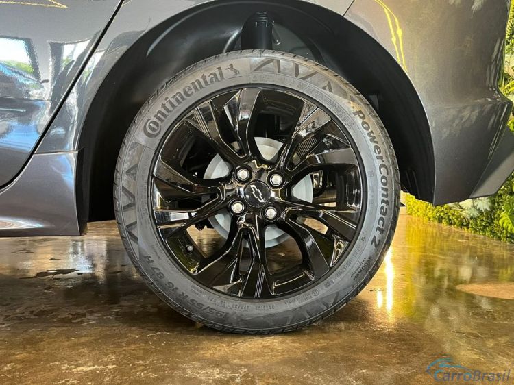 Batatais Veículos | Onix Chevrolet ONIX HATCH RS 1.0 TB 12V Flex 5p Aut. - Cinza - 2025 24/25 - foto 6