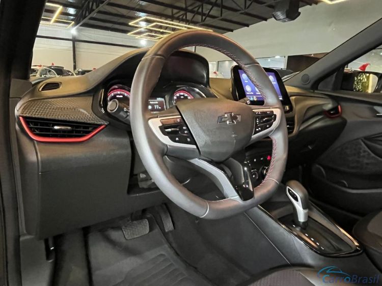 Batatais Veículos | Onix Chevrolet ONIX HATCH RS 1.0 TB 12V Flex 5p Aut. - Cinza - 2025 24/25 - foto 8