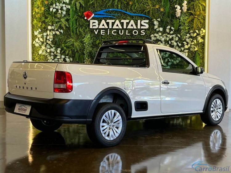 Batatais Veículos | Saveiro VolksWagen Saveiro Robust 1.6 Total Flex 16V - Branco - 2023 23/23 - foto 3